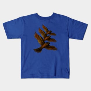 drawing bird Kids T-Shirt